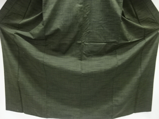  アンティーク　手織り紬着物